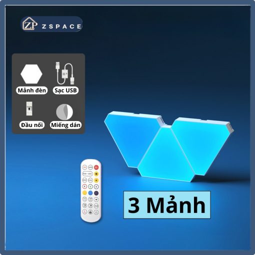 Đèn Led Tam Giác Trang Trí